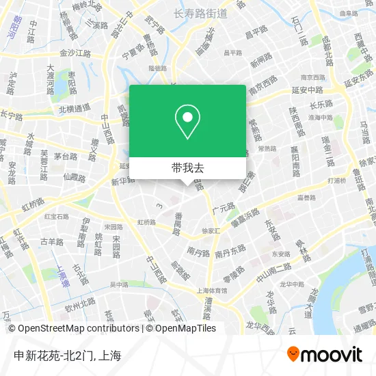 申新花苑-北2门地图