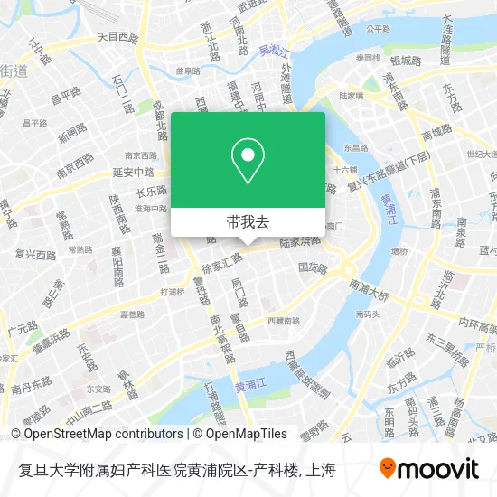 复旦大学附属妇产科医院黄浦院区-产科楼地图