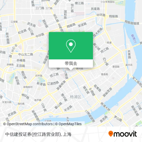 中信建投证券(控江路营业部)地图