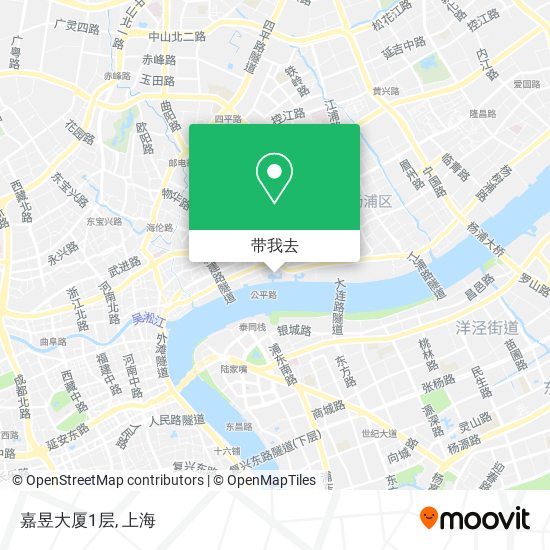 嘉昱大厦1层地图