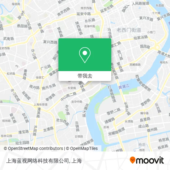 上海蓝视网络科技有限公司地图