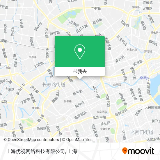 上海优视网络科技有限公司地图