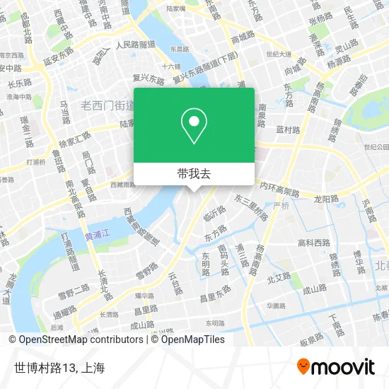 世博村路13地图
