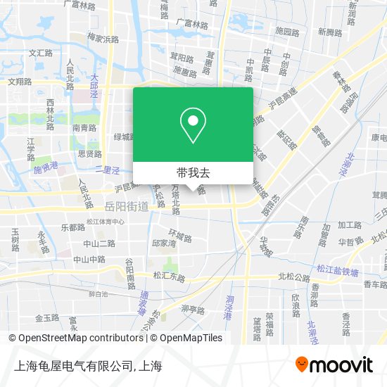 上海龟屋电气有限公司地图