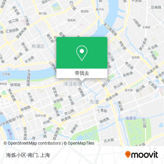 海炼小区-南门地图