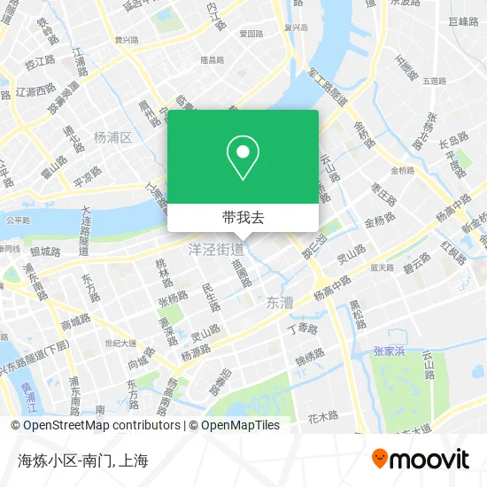 海炼小区-南门地图