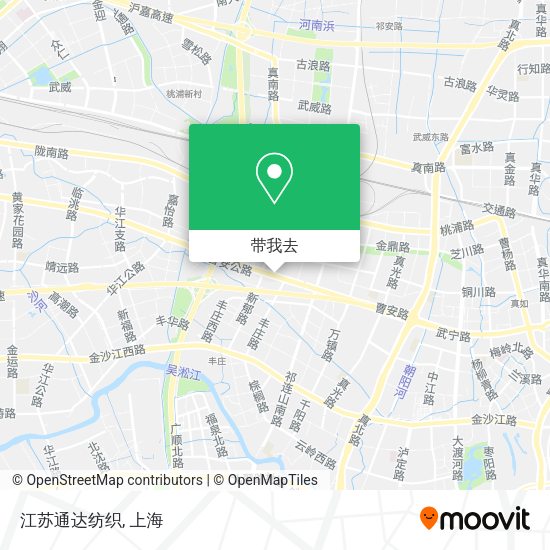江苏通达纺织地图