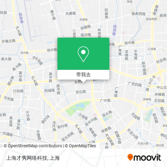 上海才隽网络科技地图