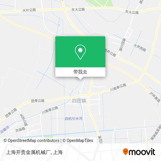 上海开贵金属机械厂地图