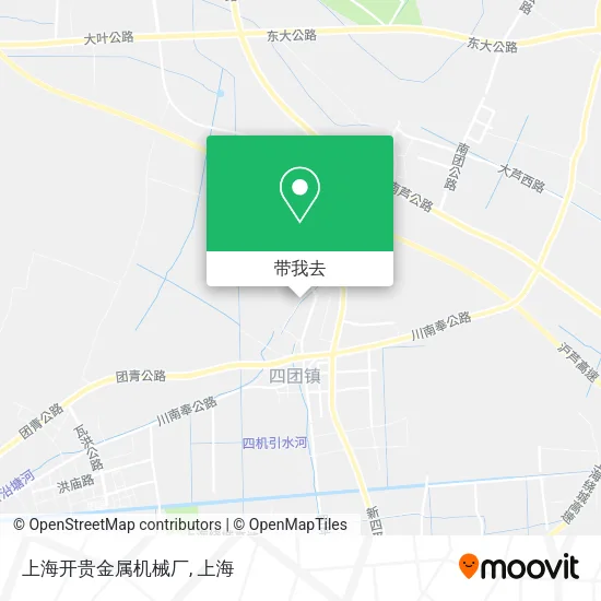 上海开贵金属机械厂地图