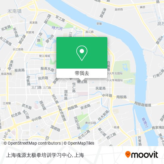 上海魂源太极拳培训学习中心地图