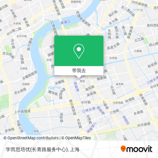 学而思培优(长青路服务中心)地图
