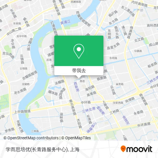 学而思培优(长青路服务中心)地图