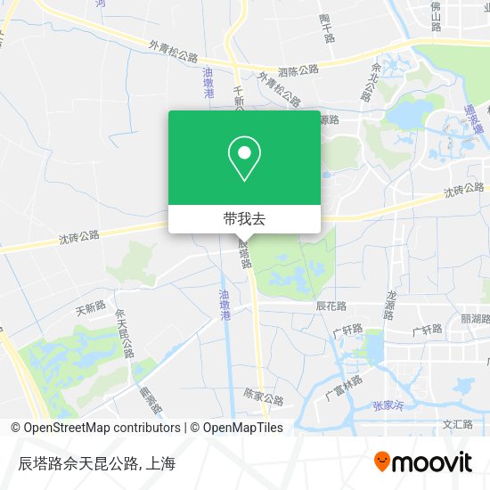 辰塔路佘天昆公路地图