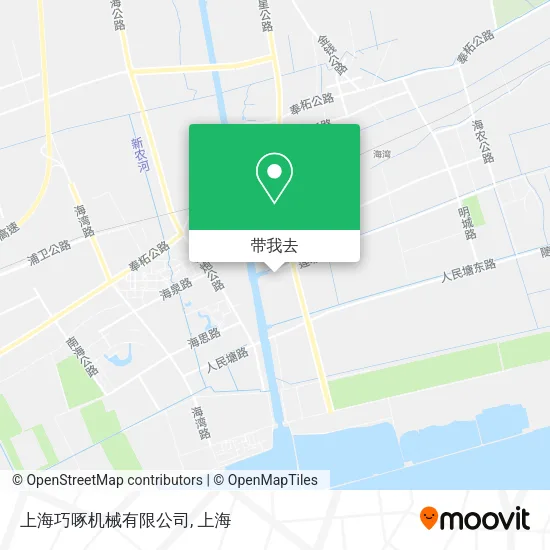 上海巧啄机械有限公司地图