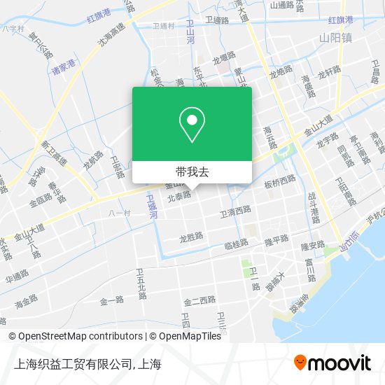 上海织益工贸有限公司地图