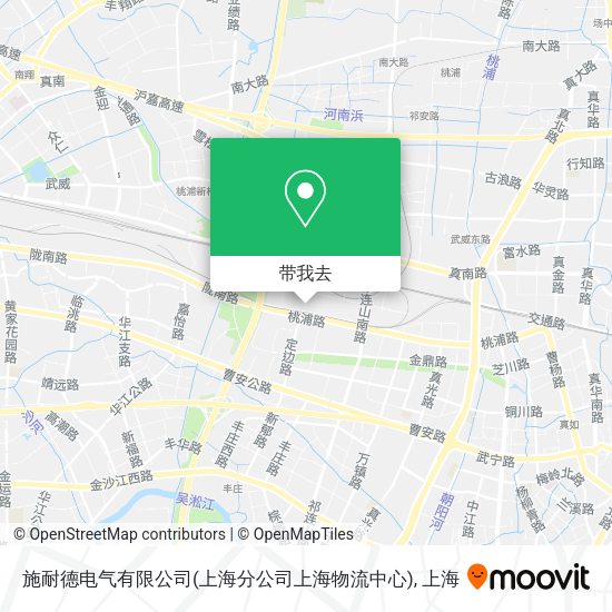 施耐德电气有限公司(上海分公司上海物流中心)地图