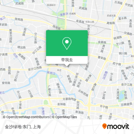 金沙绿地-东门地图