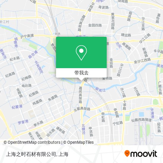 上海之时石材有限公司地图