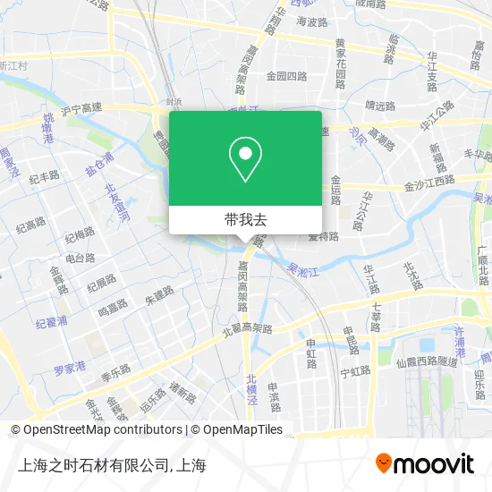 上海之时石材有限公司地图