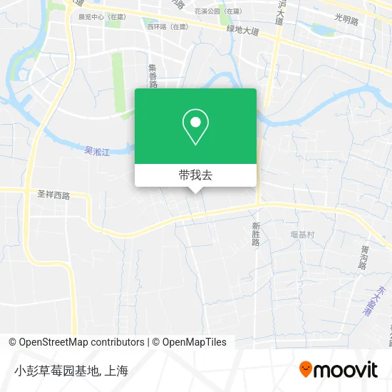 小彭草莓园基地地图