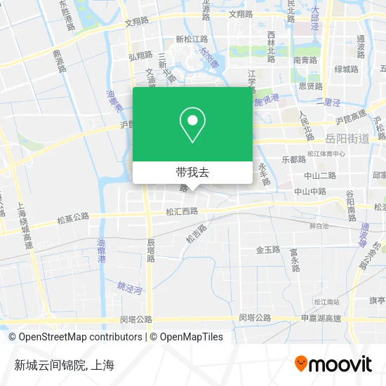 新城云间锦院地图