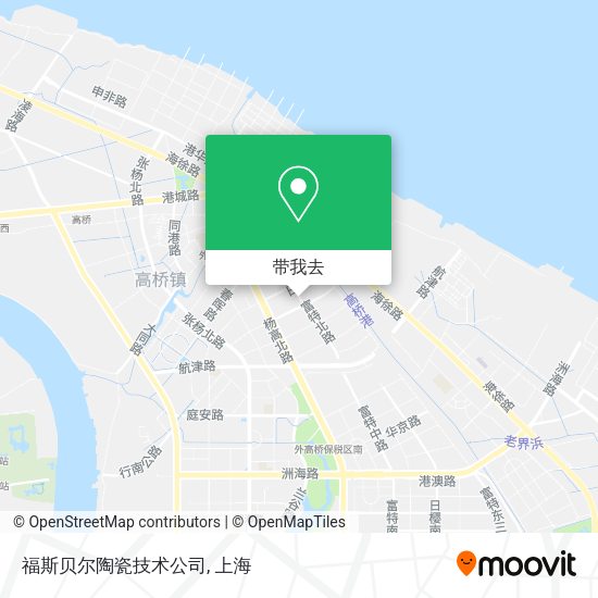 福斯贝尔陶瓷技术公司地图