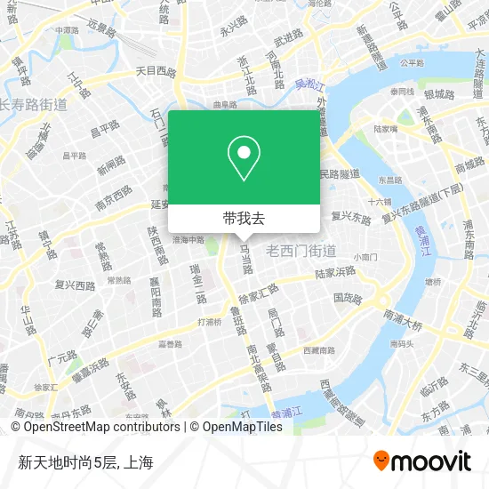 新天地时尚5层地图
