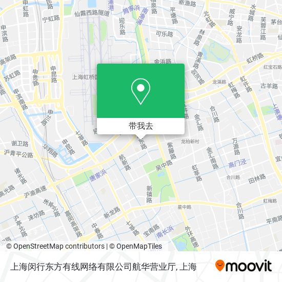 上海闵行东方有线网络有限公司航华营业厅地图