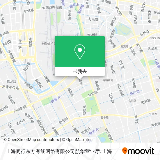 上海闵行东方有线网络有限公司航华营业厅地图