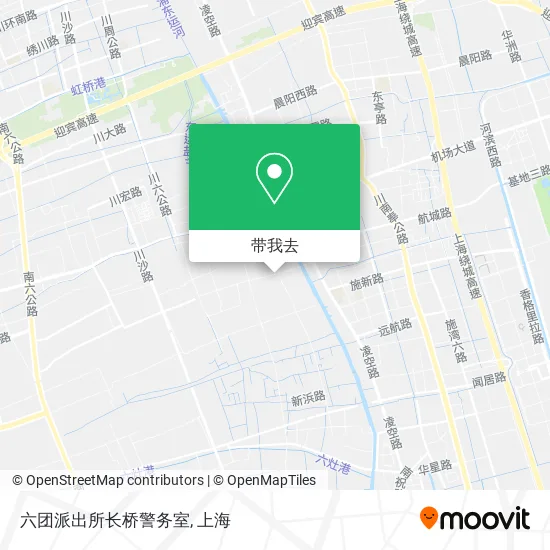 六团派出所长桥警务室地图