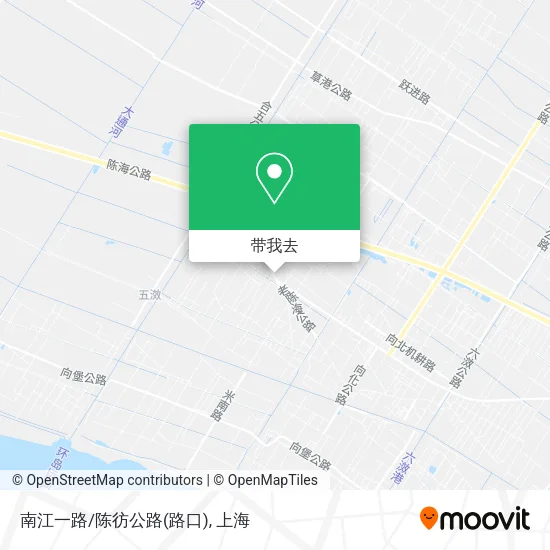 南江一路/陈彷公路(路口)地图