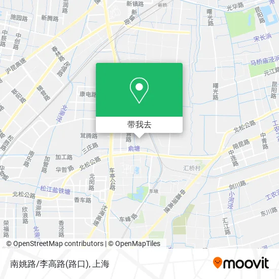 南姚路/李高路(路口)地图