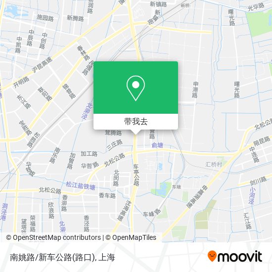 南姚路/新车公路(路口)地图