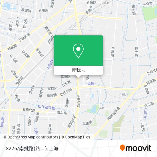 S226/南姚路(路口)地图