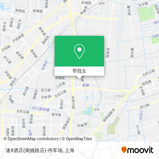 速8酒店(南姚路店)-停车场地图
