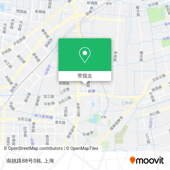 南姚路88号3栋地图
