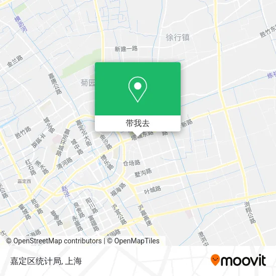 嘉定区统计局地图