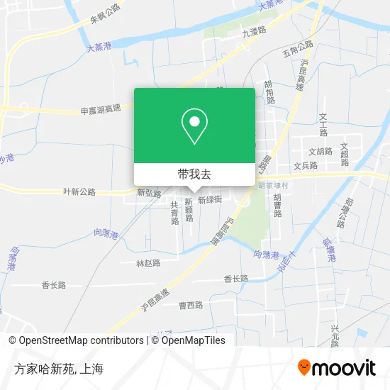 方家哈新苑地图