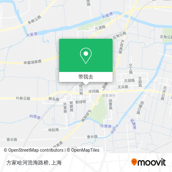 方家哈河浩海路桥地图
