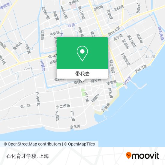 石化育才学校地图