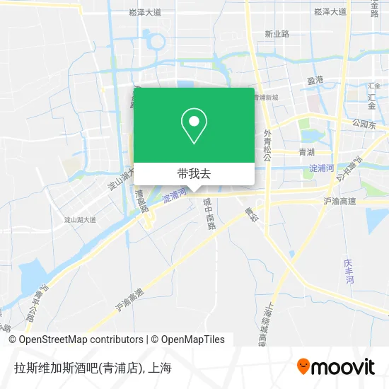 拉斯维加斯酒吧(青浦店)地图