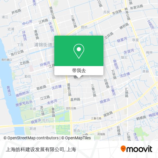 上海皓科建设发展有限公司地图