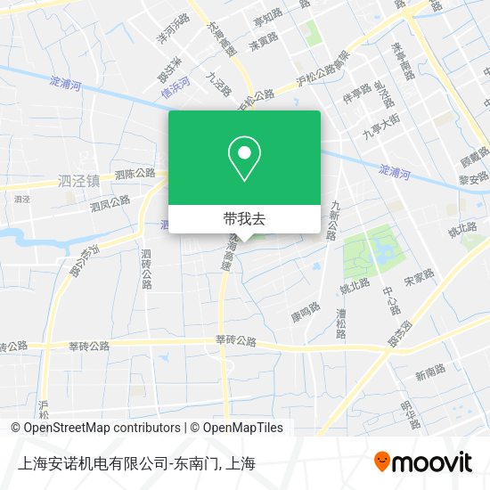 上海安诺机电有限公司-东南门地图