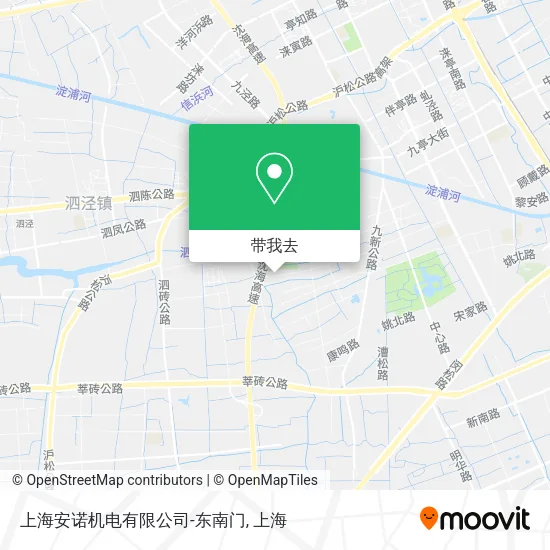 上海安诺机电有限公司-东南门地图