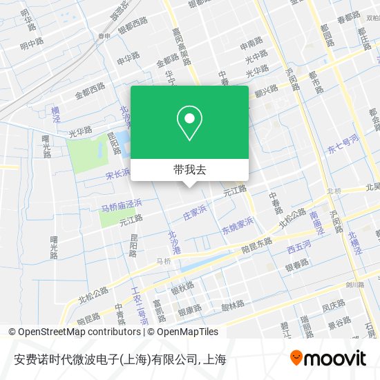 安费诺时代微波电子(上海)有限公司地图