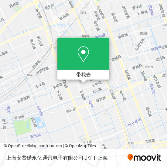 上海安费诺永亿通讯电子有限公司-北门地图