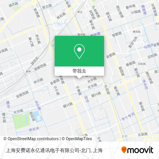 上海安费诺永亿通讯电子有限公司-北门地图