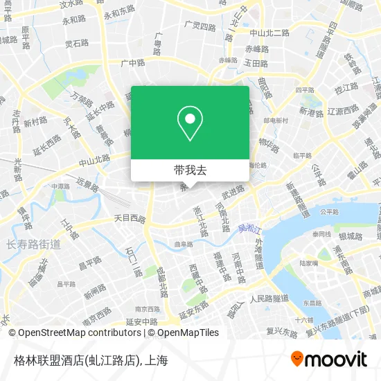 格林联盟酒店(虬江路店)地图
