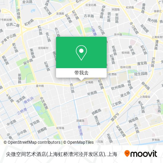 尖微空间艺术酒店(上海虹桥漕河泾开发区店)地图